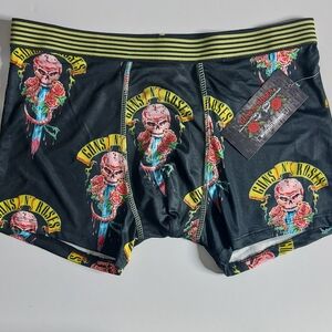 GUNS N ROSES Mens Wide Boxer Shorts Underwear Official Licensed L